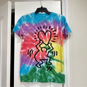 Keith Haring Tie Dye T-Shirt Women’s Size XS